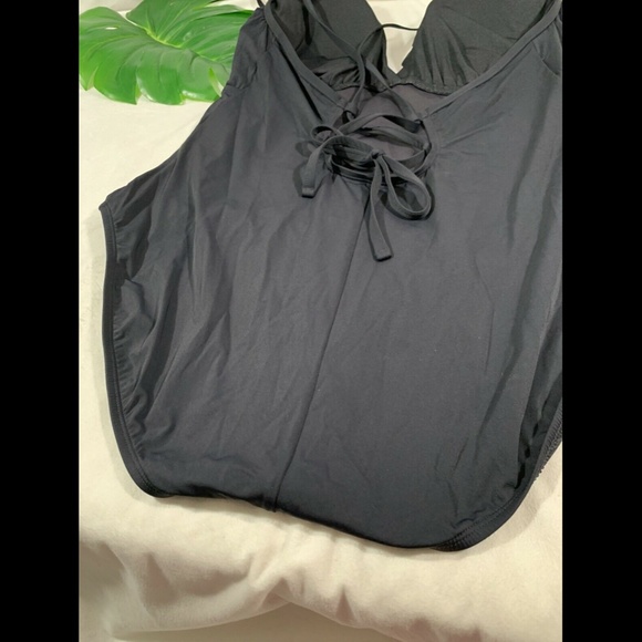NEW‎ LA BLANCA Swimwear Petal Pusher One-Piece Swimsuit [PLUS SZ 20W ] - Picture 11 of 12
